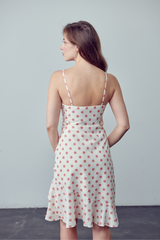 Lorelei pink polka dot dress