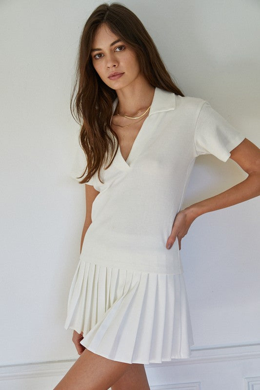 Lucia white effortless top