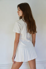 Lucia white effortless top